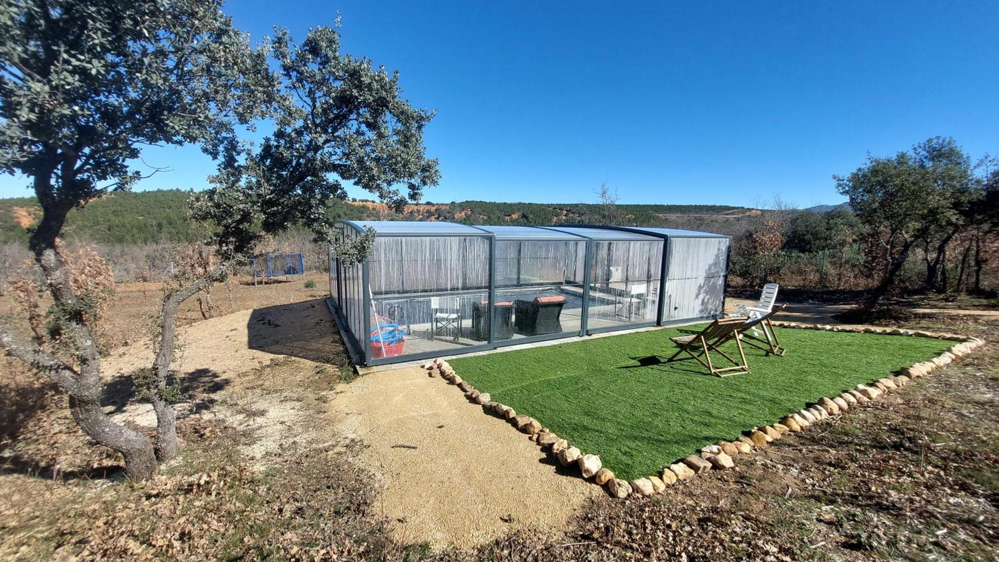 La Lumbre: Encanto Con Piscina Todo El Ano Castillejo de Mesleón